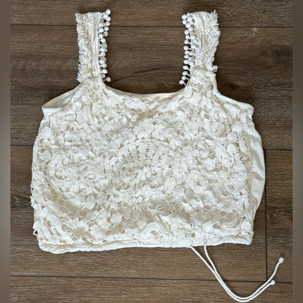Tiny Macie Crochet Tank - Anthropologie size XS